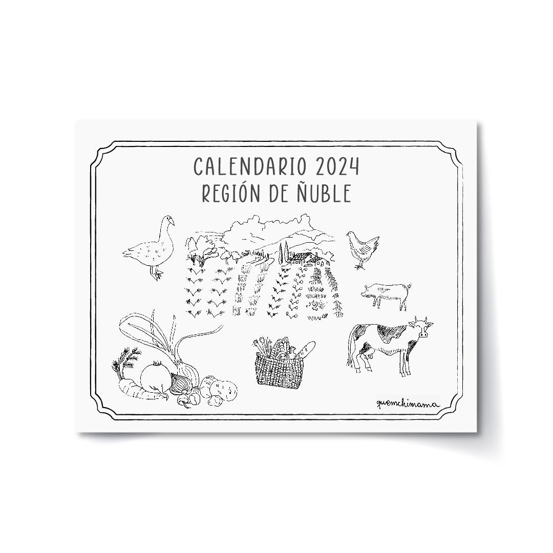 Calendario 2024 Región de Ñuble